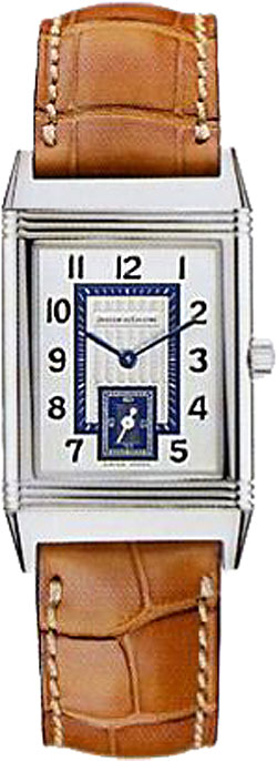 Jaeger LeCoultre Reverso Manual Winding Mechanical Silver Mens Watch Q2508402 