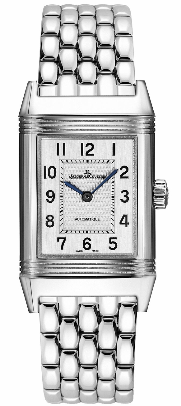 Jaeger LeCoultre Reverso Self winding Automatic Silver Ladies Watch 2538120 
