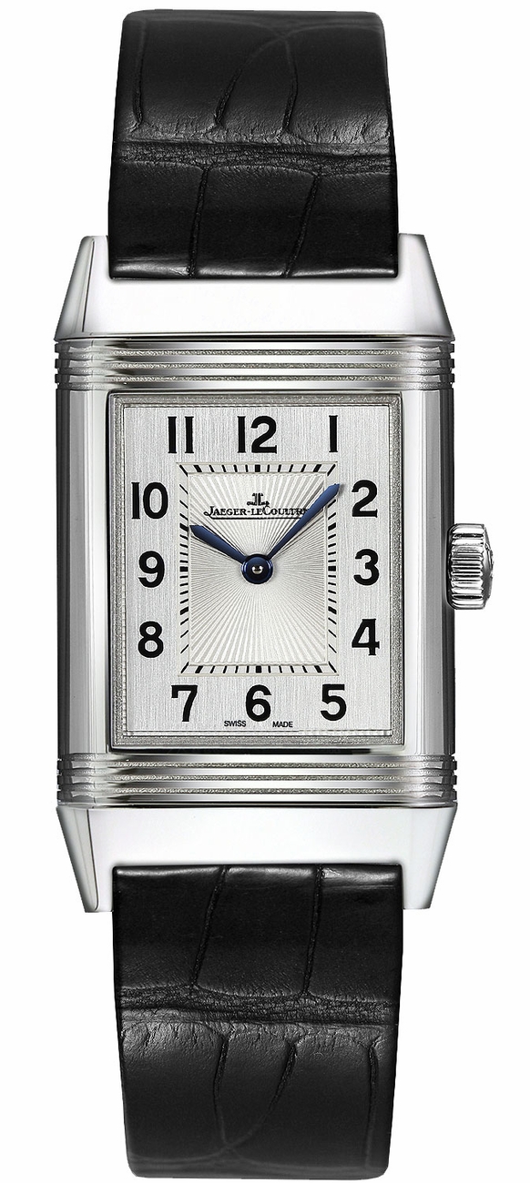 Jaeger LeCoultre Reverso Manual Winding Silver Ladies Watch 2548520 