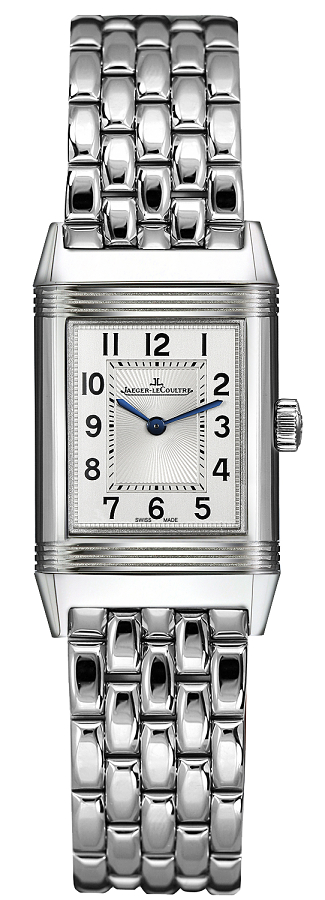 Jaeger LeCoultre Reverso Battery Operated Quartz Silver Ladies Watch Q2618130 