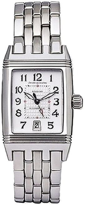 Jaeger LeCoultre Reverso Manual Winding Mechanical Silver Mens Watch Q2908120 