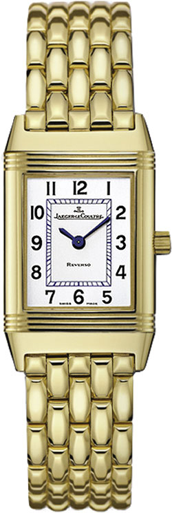 Jaeger LeCoultre Reverso Manual Winding White Ladies Watch Q2601110 