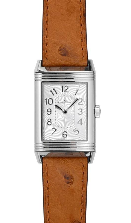 Jaeger LeCoultre Reverso Battery Operated Quartz Silver Watch Q3208424 