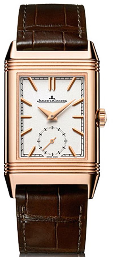 Jaeger LeCoultre Reverso Manual Winding Silver Mens Watch Q3902420 