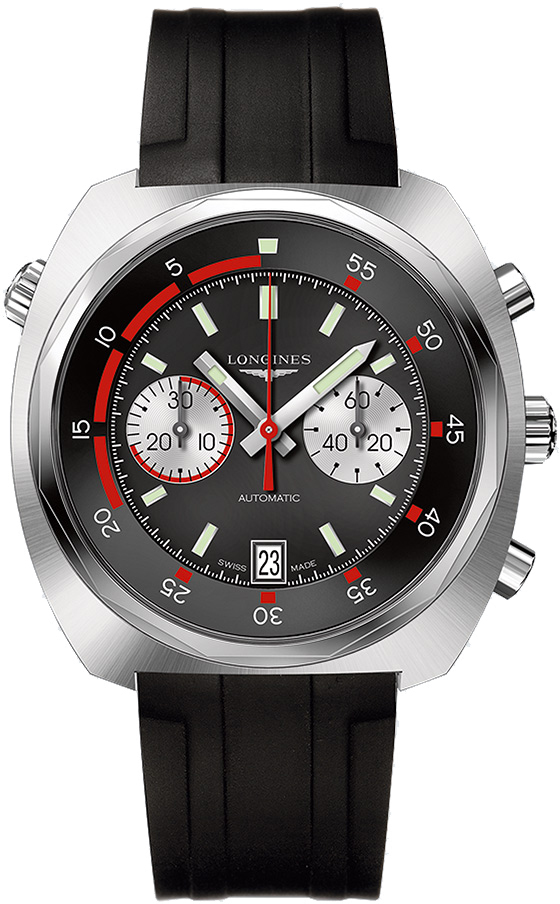 Longines Heritage Collection Self winding Automatic Black Mens Watch L27964529 