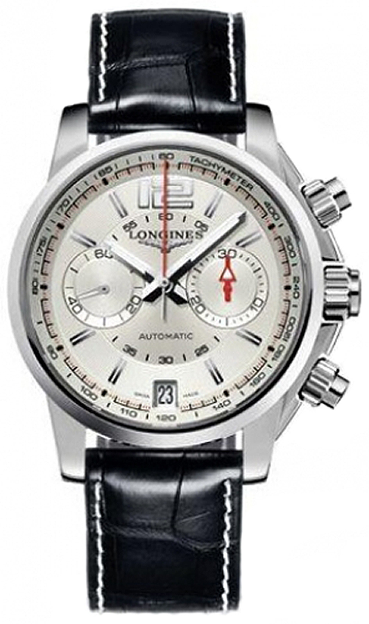 Longines Admiral Self winding Automatic Silver Mens Watch L36664762 