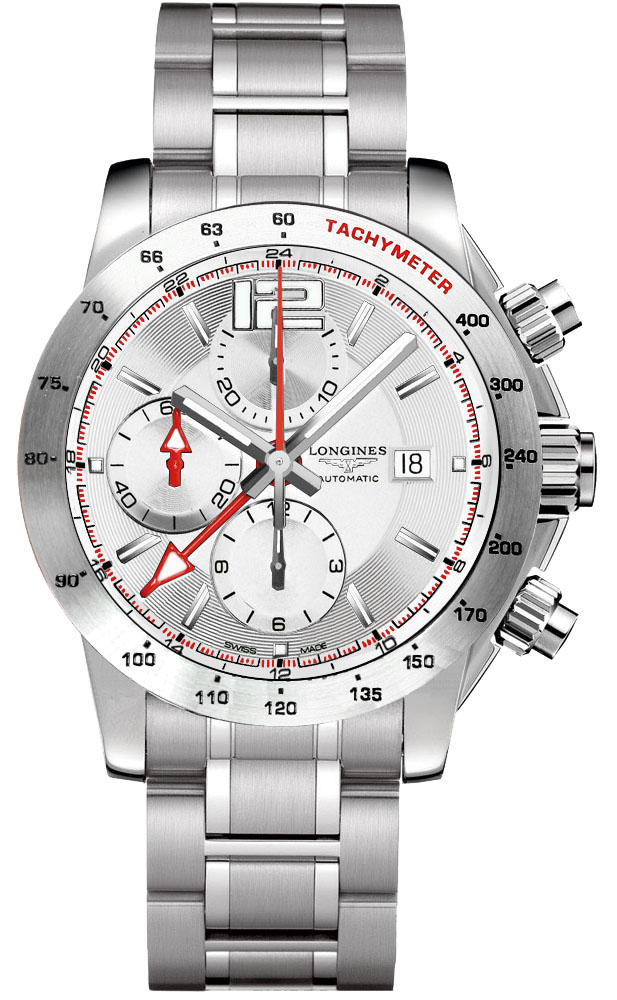 Longines Admiral Self winding Automatic Silver Mens Watch L36704766 