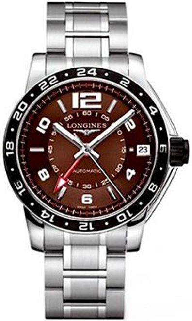Longines Admiral Self winding Automatic Brown Mens Watch L36684666 