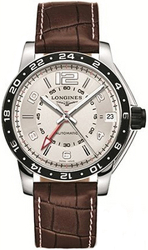 Longines Admiral Self winding Automatic Silver Mens Watch L36684763 