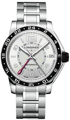 Longines Admiral Self winding Automatic Silver Mens Watch L36684766 