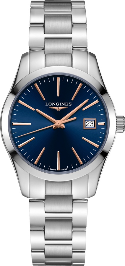 Longines Conquest Classic Battery Operated Quartz Blue Ladies Watch L23864926 