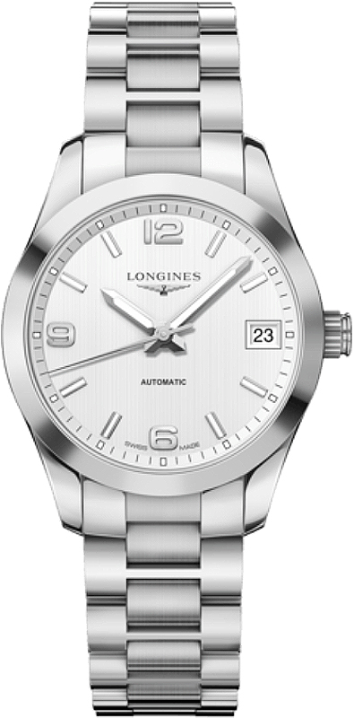 Longines Conquest Classic Self winding Automatic Silver Ladies Watch L23854766 