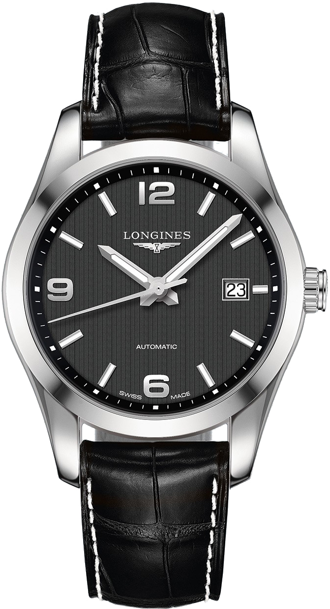 Longines Conquest Classic Self winding Automatic Black Mens Watch L27854563 
