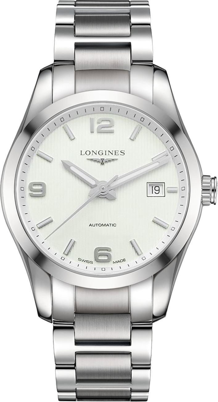 Longines Conquest Classic Self winding Automatic Silver Mens Watch L27854766 
