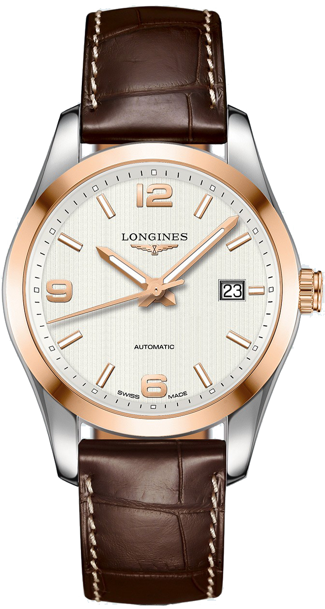 Longines Conquest Classic Self winding Automatic Silver Mens Watch L27855763 
