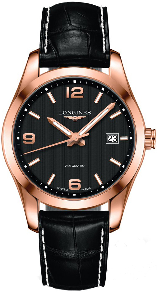 Longines Conquest Classic Black Mens Watch L27858563 