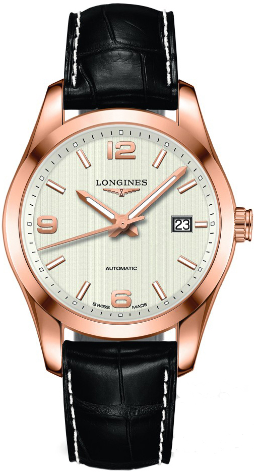 Longines Conquest Classic Self winding Automatic Silver Mens Watch L27858763 