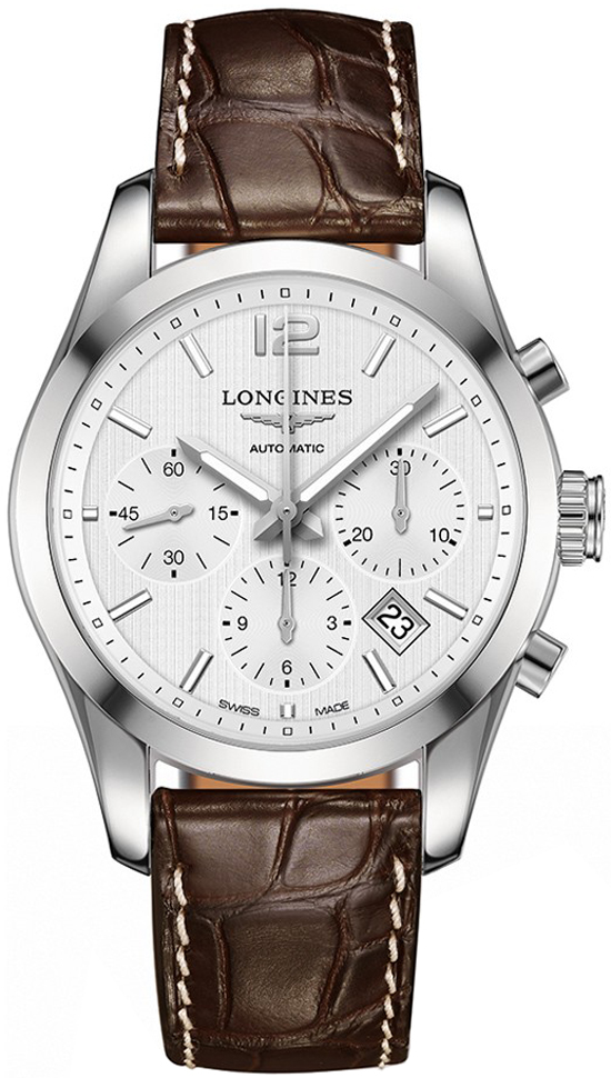 Longines Conquest Classic Self winding Automatic Silver Mens Watch L27864763 