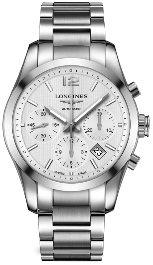 Longines Conquest Classic Self winding Automatic Silver Mens Watch L27864766 