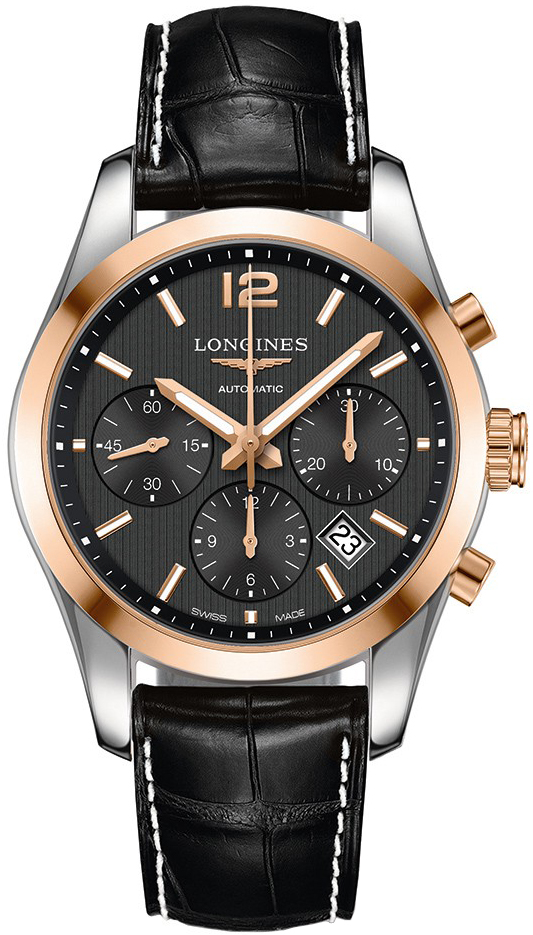 Longines Conquest Classic Black Mens Watch L27865563 