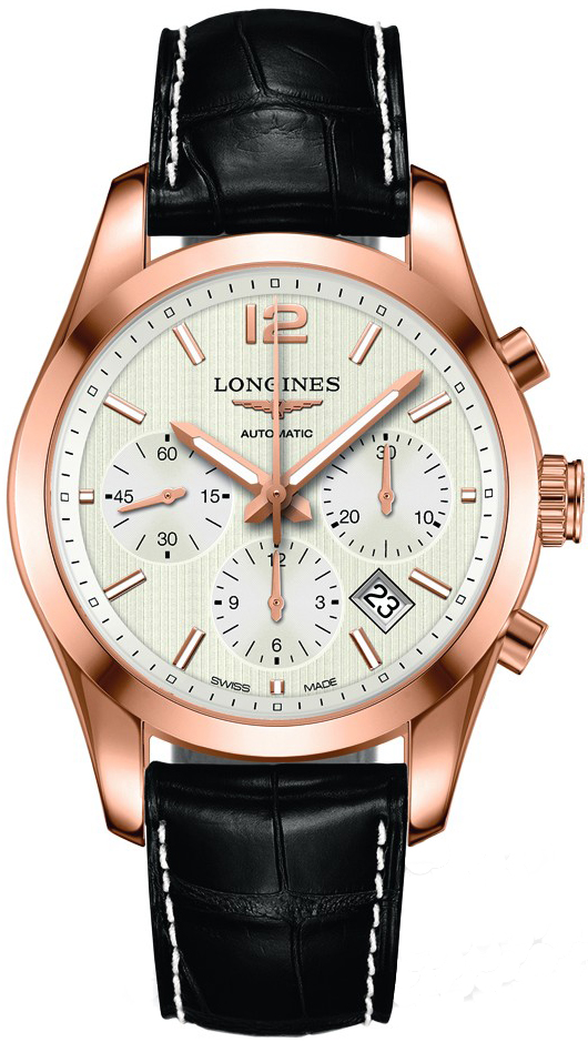 Longines Conquest Classic Self winding Automatic Silver Mens Watch L27868763 