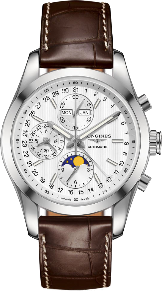Longines Conquest Classic Self winding Automatic Silver Mens Watch L27984723 