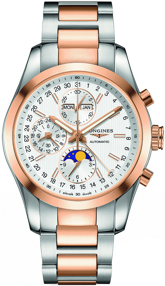 Longines Conquest Classic Self winding Automatic Silver Mens Watch L27985727 