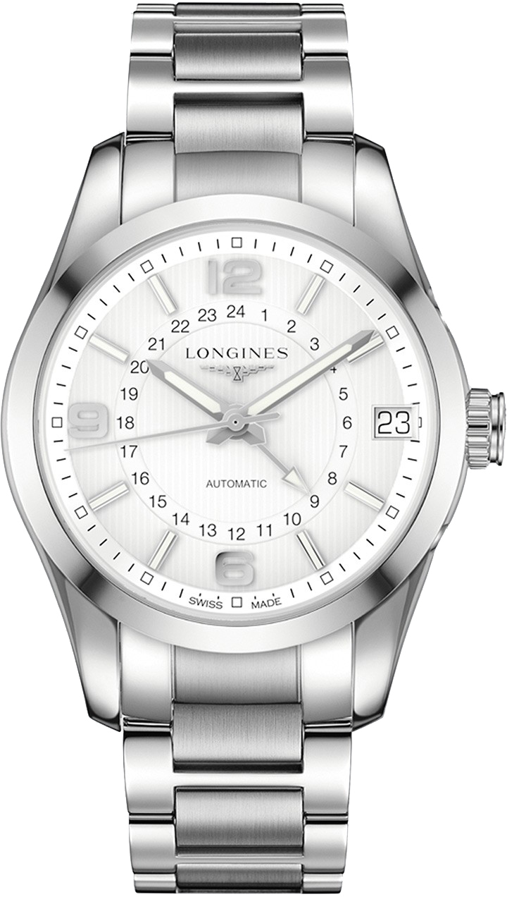Longines Conquest Classic Self winding Automatic Silver Mens Watch L27994766 