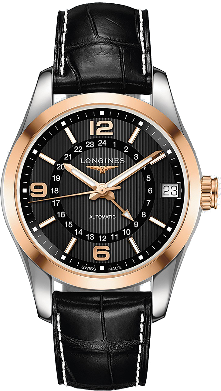 Longines Conquest Classic Self winding Automatic Black Mens Watch L27995563 