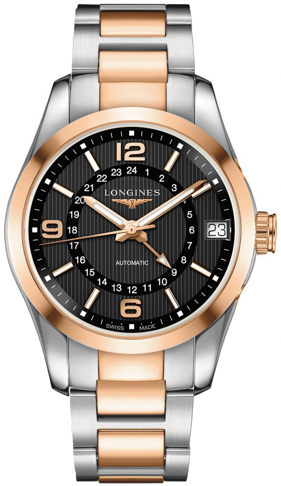 Longines Conquest Classic Self winding Automatic Black Mens Watch L27995567 