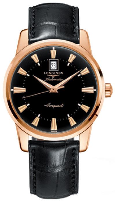 Longines Heritage Collection Black Mens Watch L16458524 