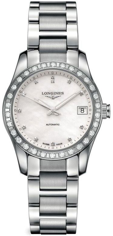 Longines Conquest Classic Self winding Automatic Diamonds Ladies Watch L22850876 