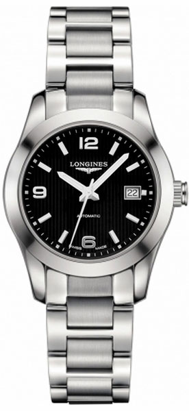 Longines Conquest Classic Self winding Automatic Black Ladies Watch L22854566 