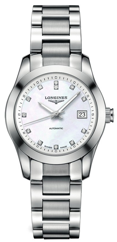 Longines Conquest Classic Self winding Automatic White Ladies Watch L22854876 