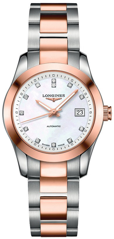 Longines Conquest Classic Self winding Automatic White Ladies Watch L22855877 