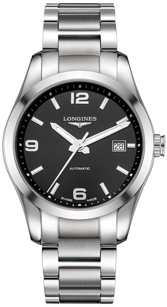 Longines Conquest Classic Self winding Automatic Black Mens Watch L27854566 
