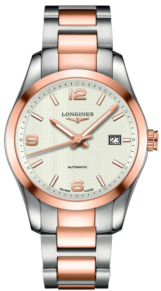 Longines Conquest Classic Self winding Automatic Silver Mens Watch L27855767 