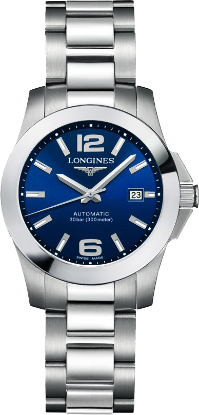 Longines Conquest Self winding Automatic Blue Ladies Watch L32764996 