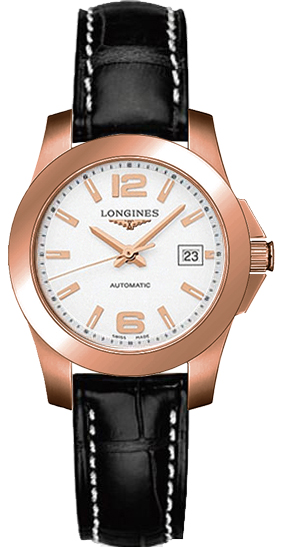 Longines Conquest Self winding Automatic White Ladies Watch L32768163 
