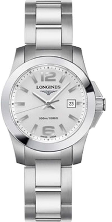 Longines Conquest Silver Ladies Watch L32774766 