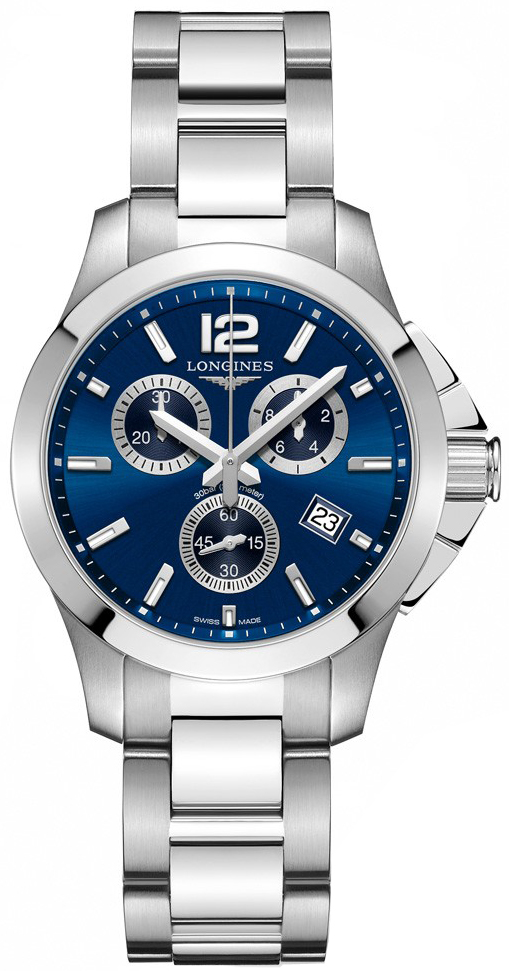 Longines Conquest Battery Operated Quartz Blue Mens Watch L33794966 