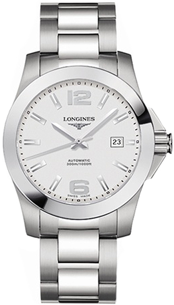 Longines Conquest Self winding Automatic Silver Mens Watch L36584766 