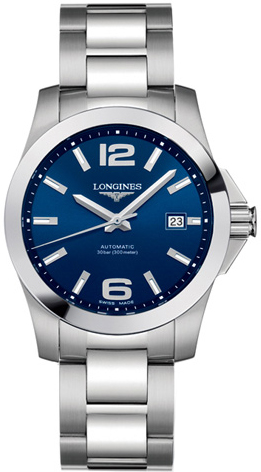 Longines Conquest Blue Mens Watch L36764996 