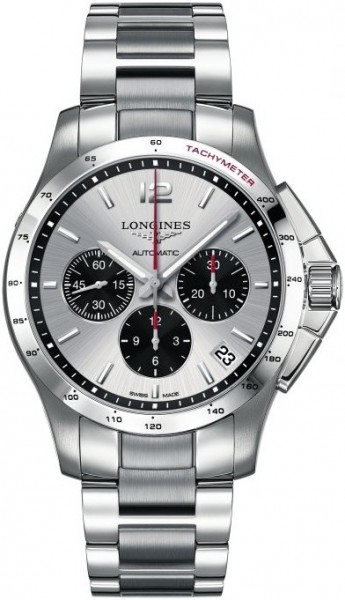 Longines Conquest Silver Mens Watch L36974066 