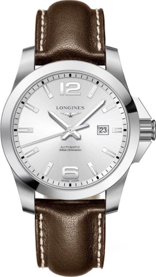 Longines Conquest Self winding Automatic Silver Mens Watch L37784764 
