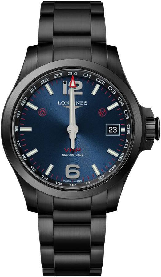 Longines Conquest V.H.P. Battery Operated Quartz Blue Mens Watch L37182966 