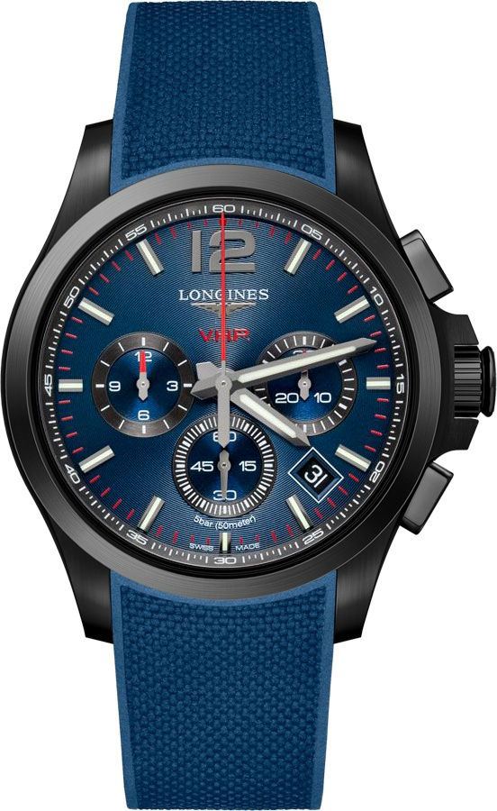 Longines Conquest V.H.P. Battery Operated Quartz Blue Mens Watch L37172969 