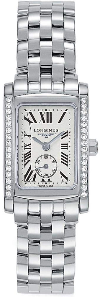 Longines DolceVita Battery Operated Quartz Silver Ladies Watch L51550716 