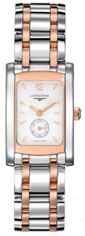 Longines DolceVita Rose Gold & Steel Women's Watch L5.155.5.18.7 