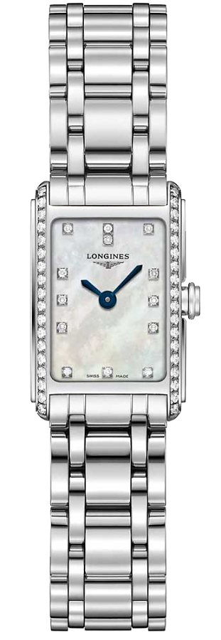 Longines DolceVita White Pearl Diamond Dial Women's Watch L5.258.0.87.6 